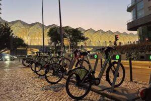 Estação Bicicletas Gira 104 – Gare do Oriente