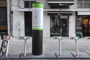 Estação Bicicletas Gira 214 – Largo de Santos