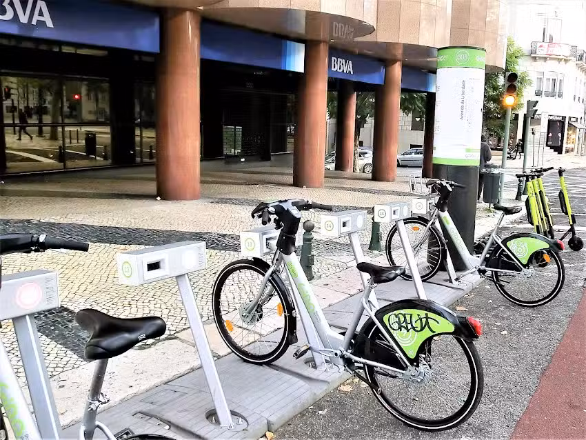 Esta&ccedil;&atilde;o Bicicletas Gira 305 Avenida da Liberdade