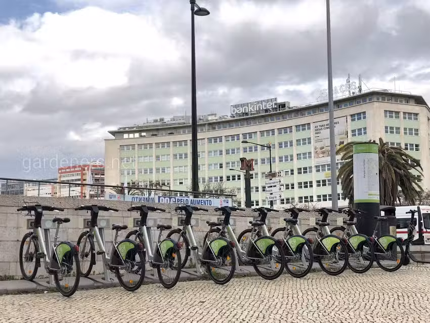 Esta&ccedil;&atilde;o Bicicletas Gira 308 &ndash; Marqu&ecirc;s de Pombal