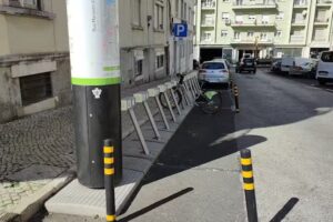 Esta&ccedil;&atilde;o Bicicletas Gira 314 &ndash; Arroios, Rua Marques da Silva / Rua Ant&oacute;nio Pedro